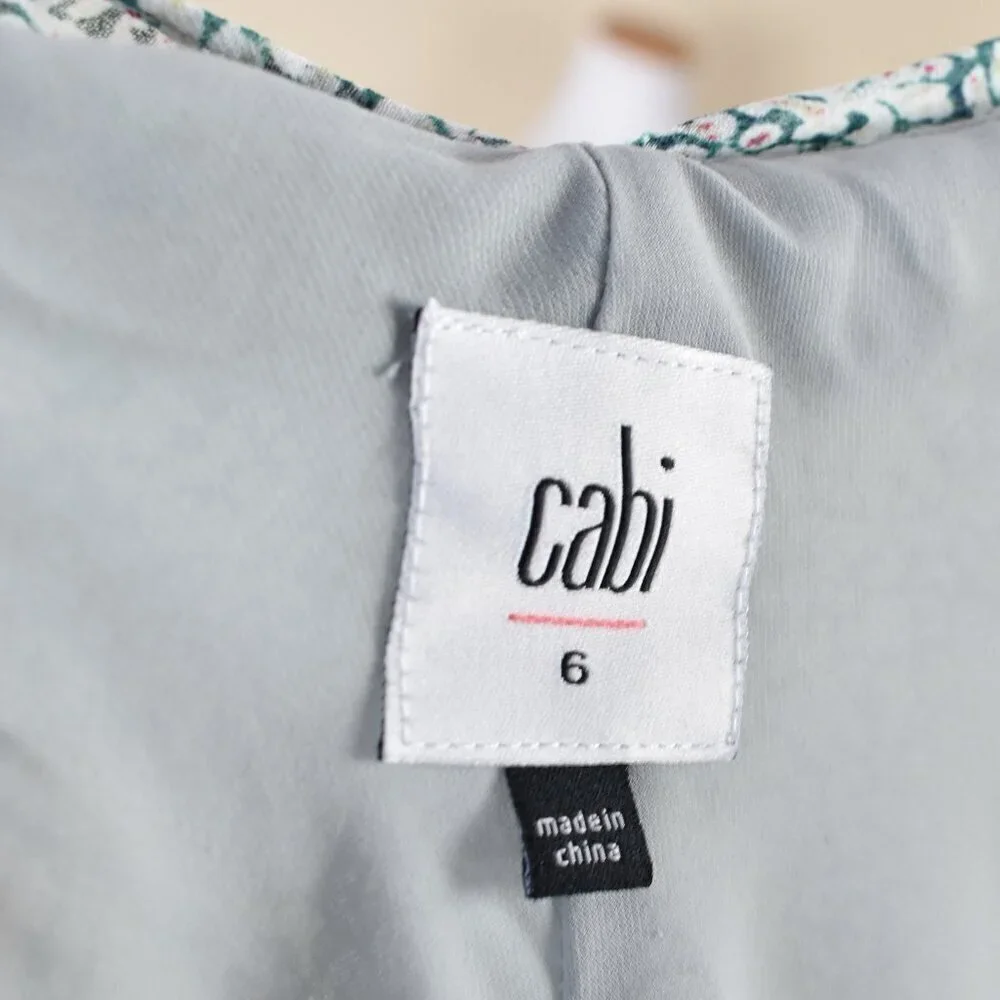 CAbi 5104 Garden Party Maxi Ruffle Dress - 6 - Picture 11 of 11